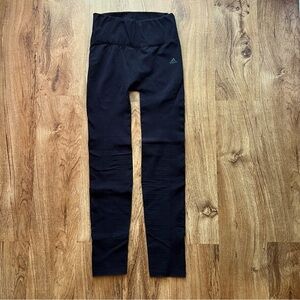 RARE Adidas Black Wanderflow Wrap Knit Seamless Leggings Women’s Small